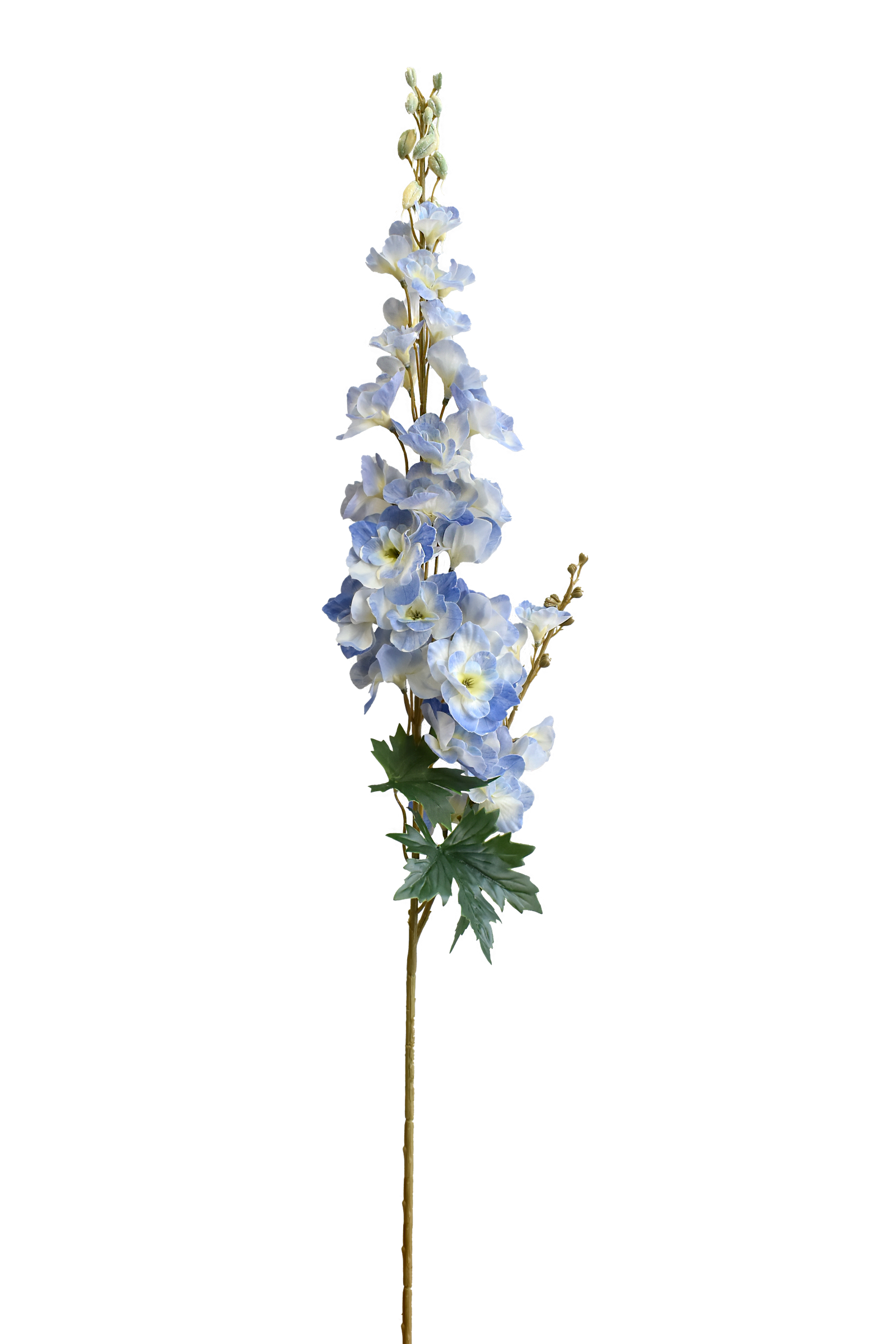 Artificial Real Touch Delphinium Flower Stem – Blue