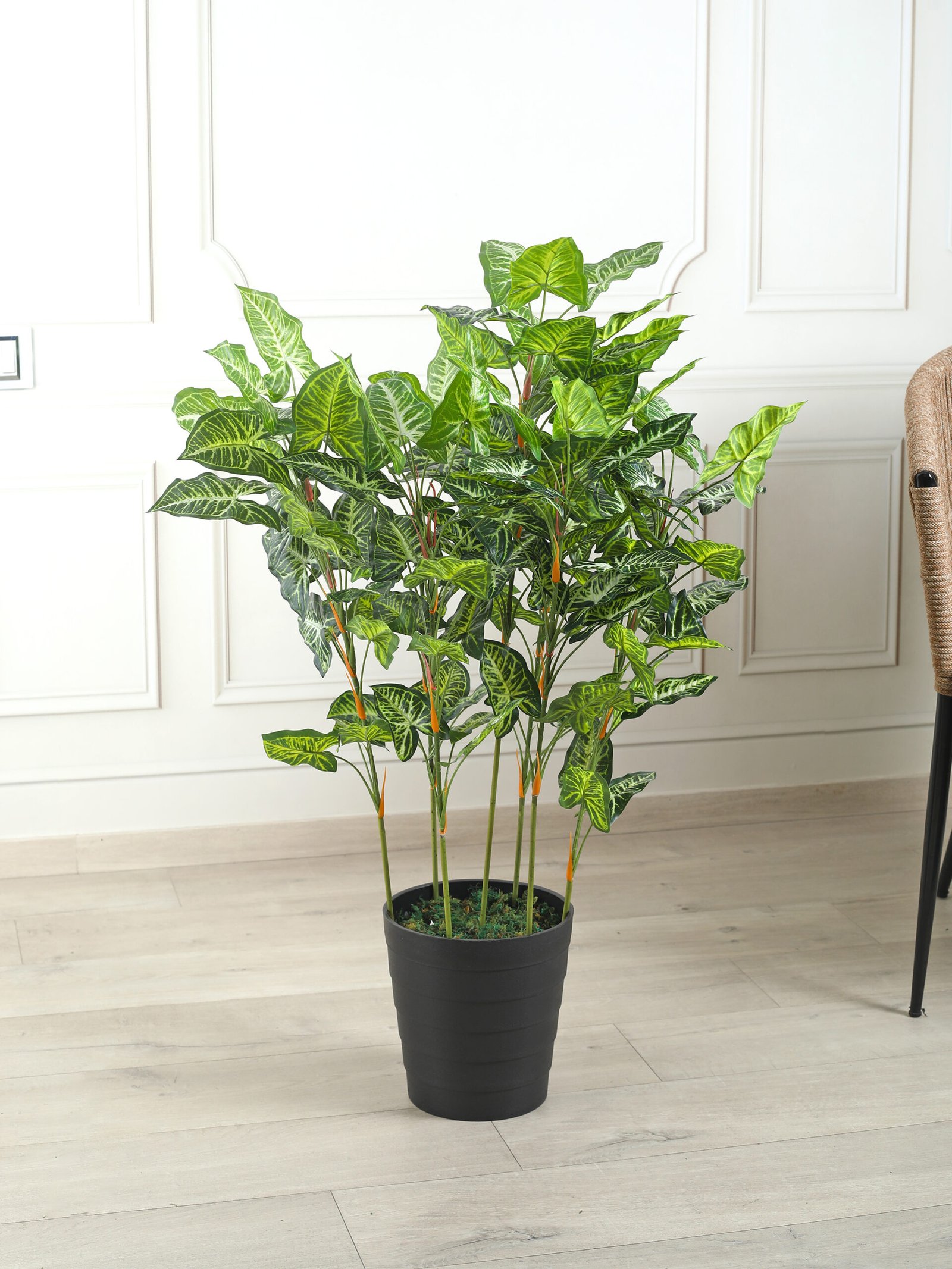 Artificial Arrowhead Philodendron Cluster Plant – 3 Feet Tall