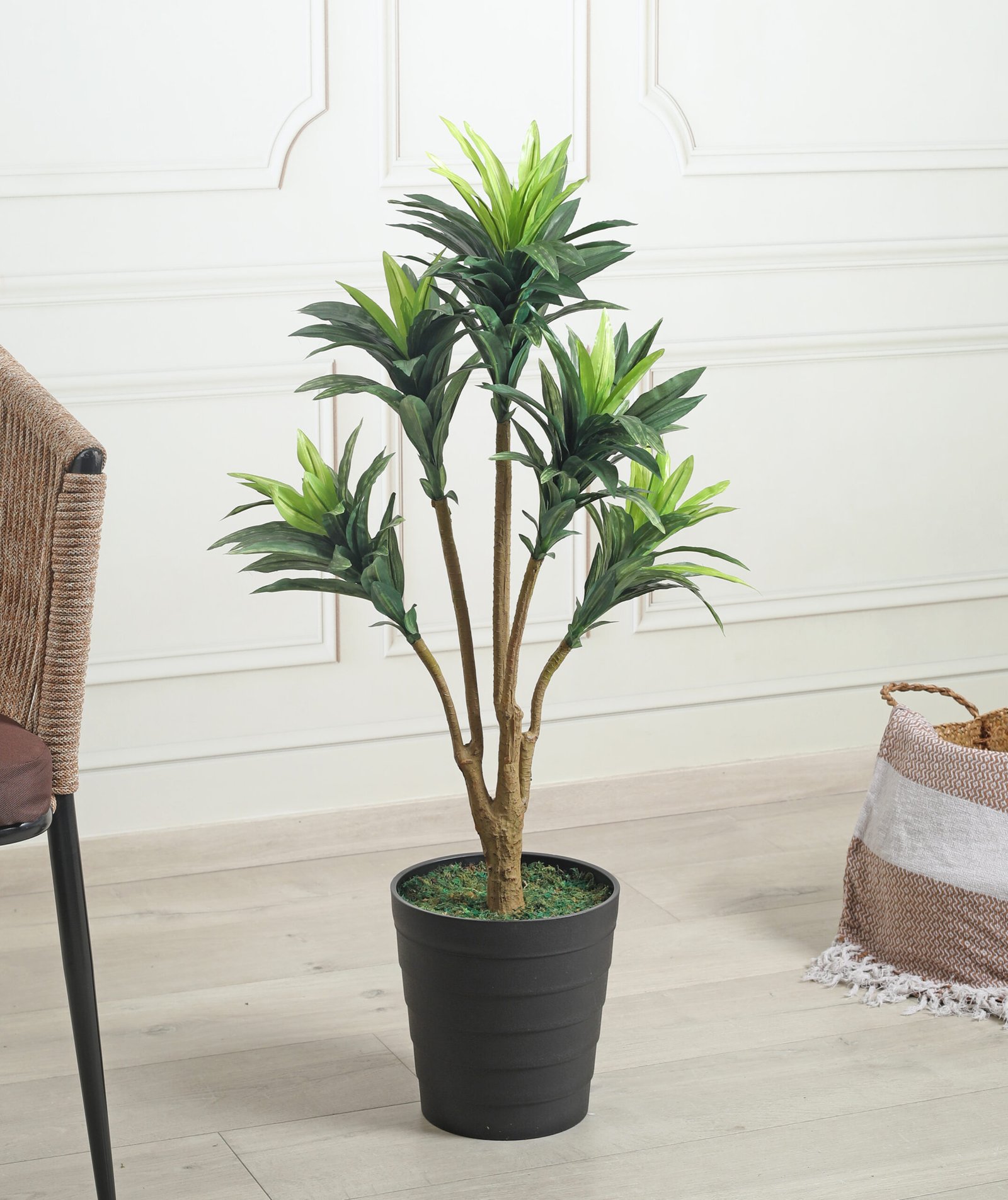 Artificial Dracaena Plant – 3 Feet Tall, Green