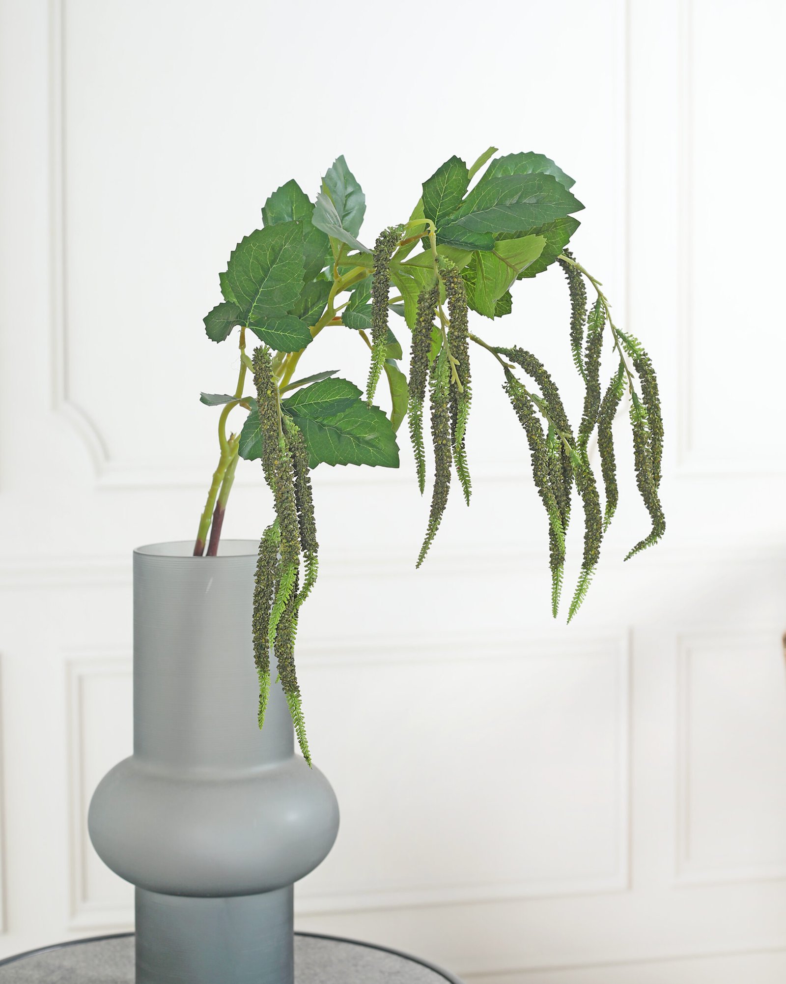 Artificial Amaranthus Flower Stem – Dark Green,Pack Of 2