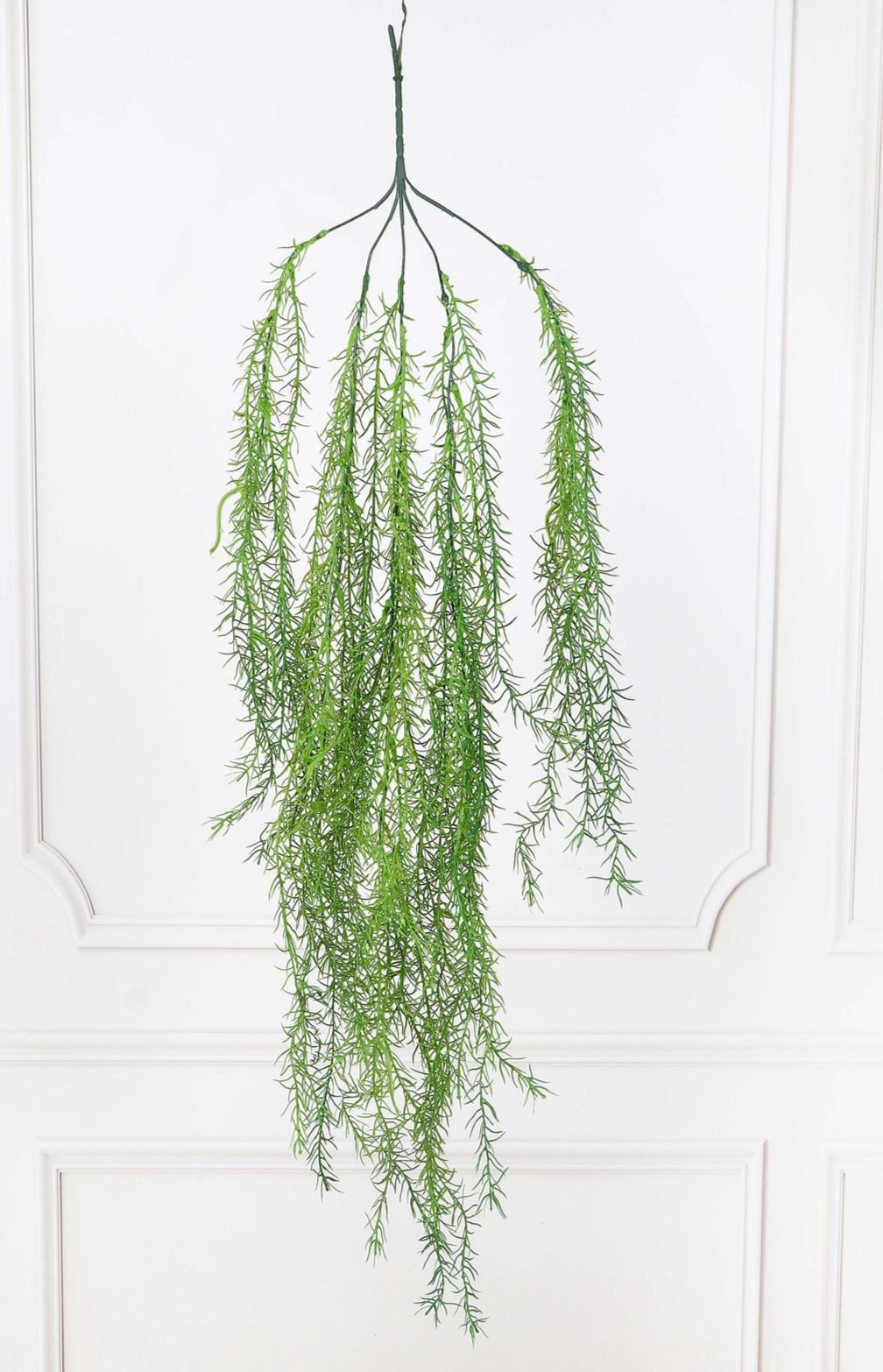 Artificial Asparagus Sprengeri Hanging Creeper Bush – Green, 110 cm