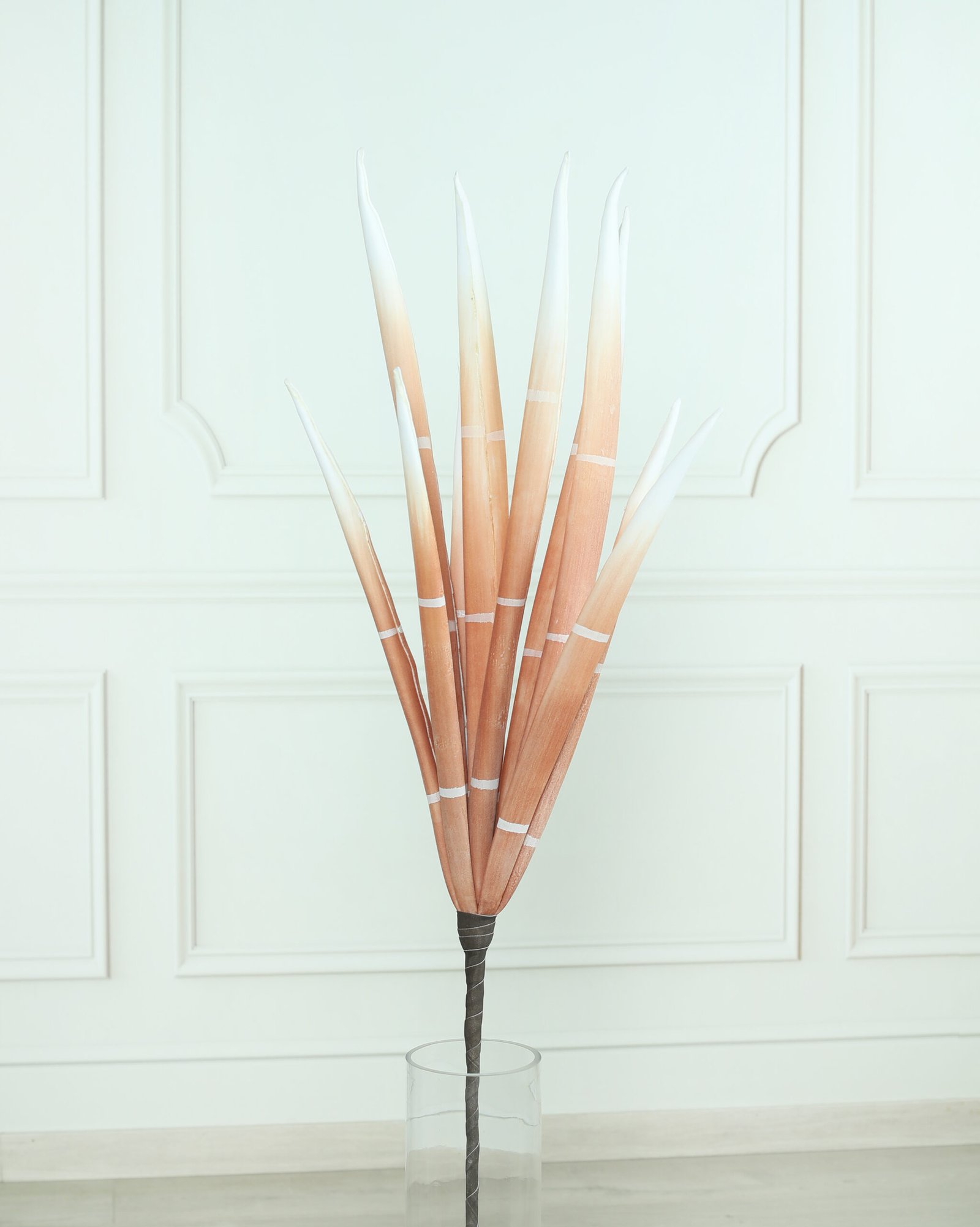 Artificial Bamboo Foam Flower Stem – Light Orange