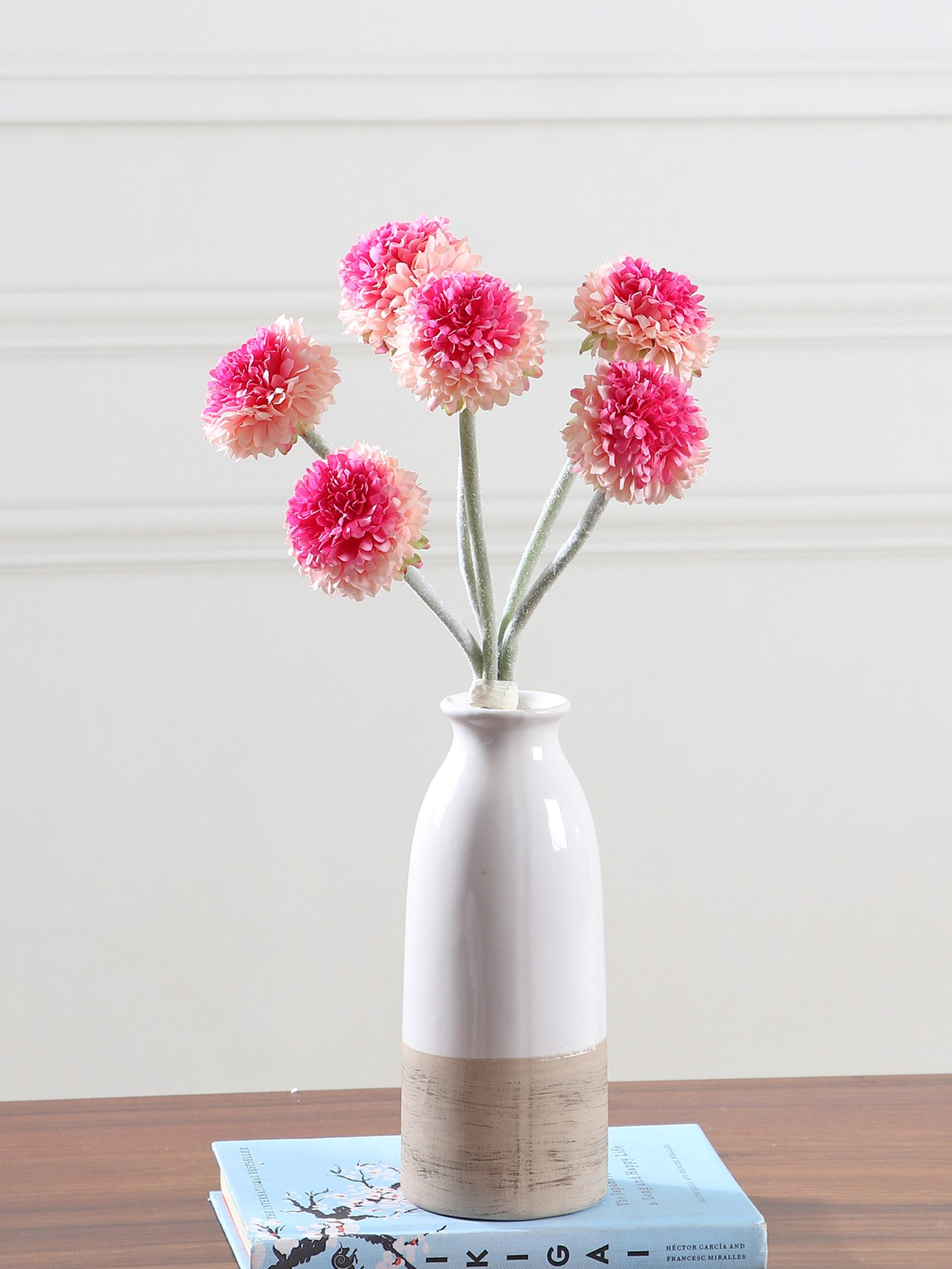 Artificial Chrysanthemum Flower Bunch – Pink