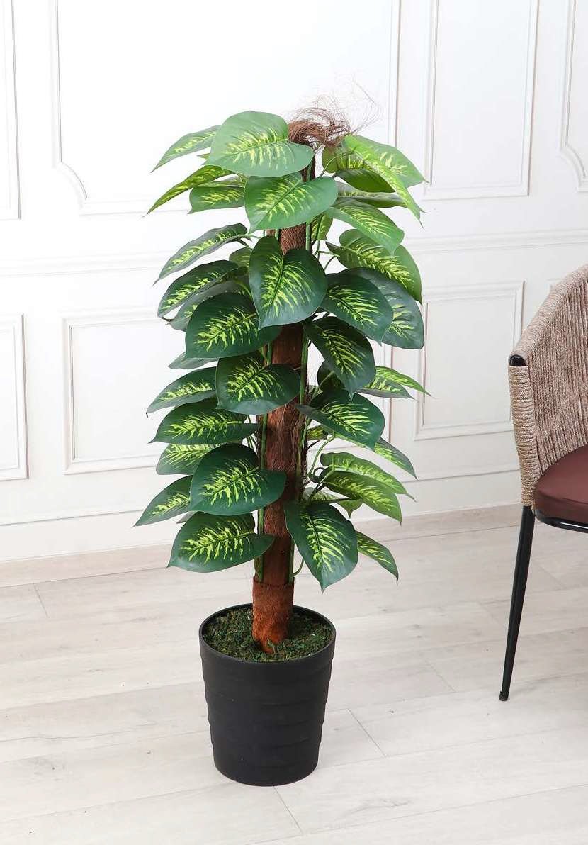 Deco World Artificial Plant on Moss Pole – 3.7 Feet