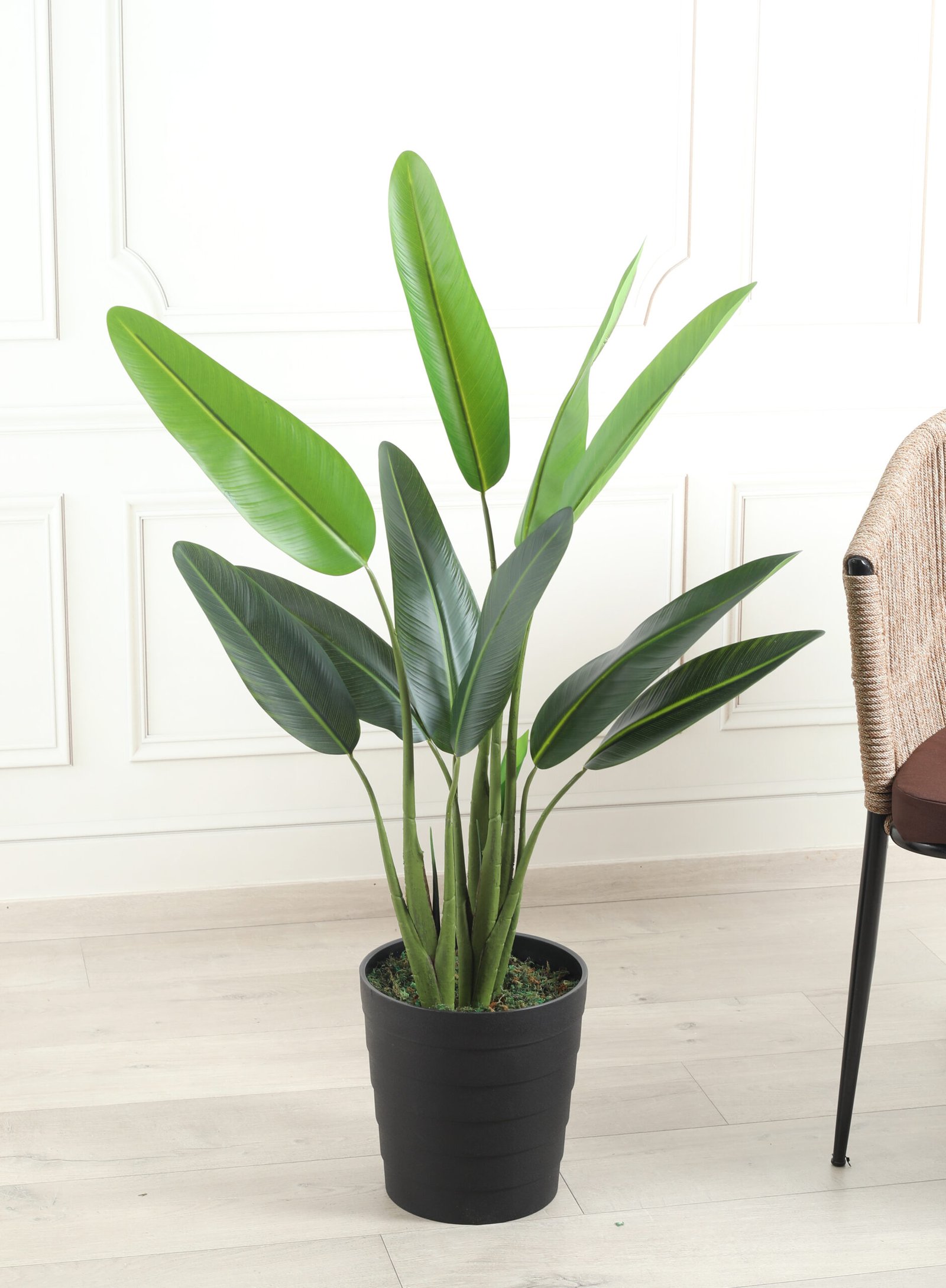 Artificial Traveler Palm Plant 2 Layer – 3.5 Feet Tall