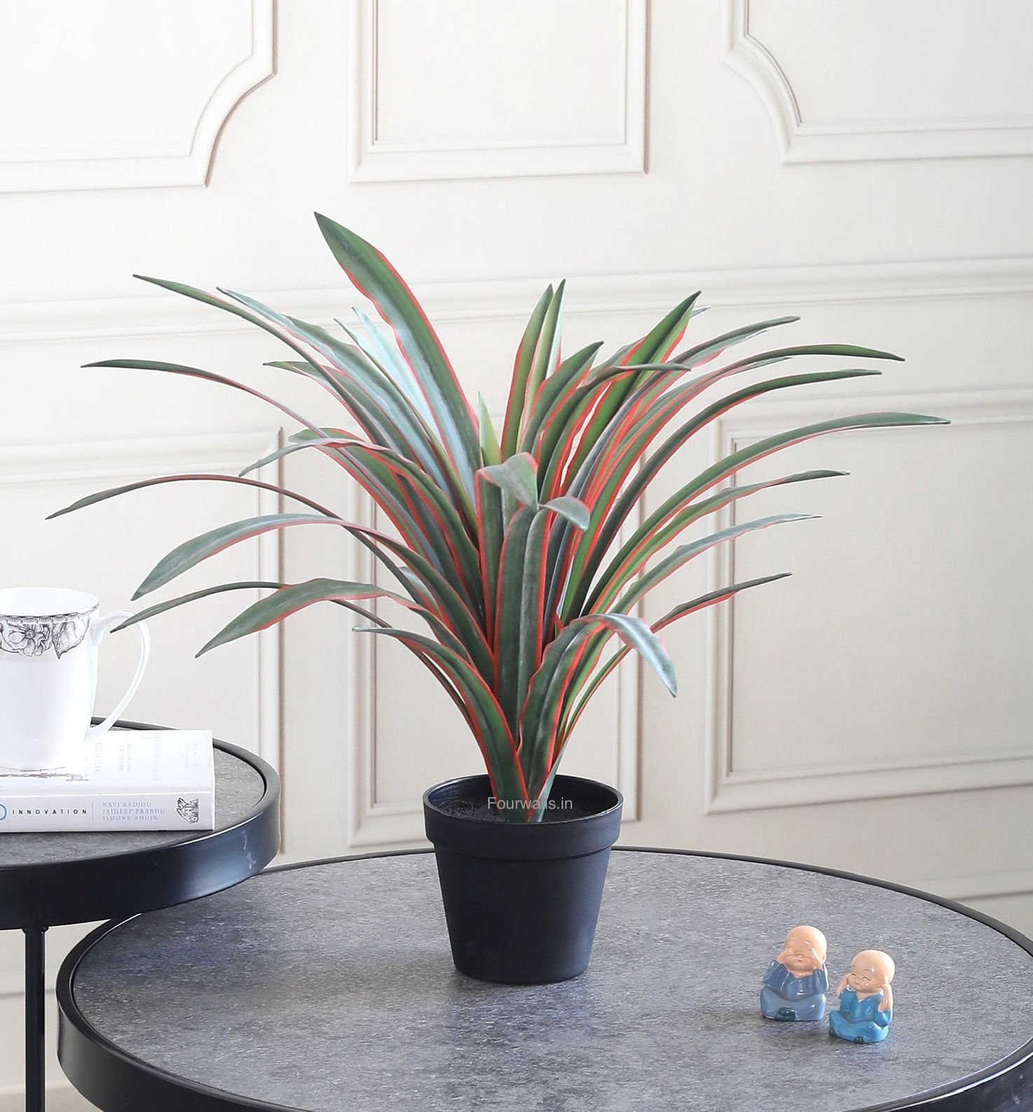 Artificial Real Touch Pineapple Plant with Pot – 1.3 Feet