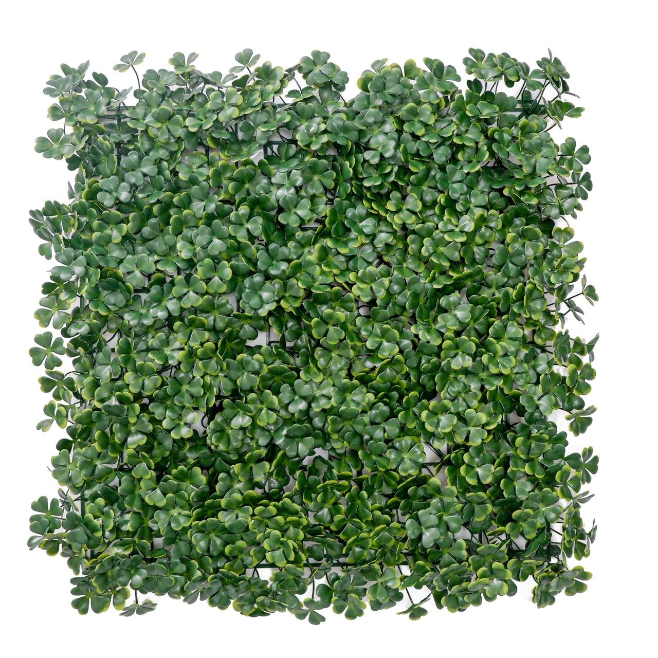 Leafy Delight UV Resistant Artificial Vertical Wall Tile – 50 cm x 50 cm