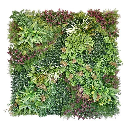 Premium Spring UV Resistant Artificial Vertical Wall Garden Tile – 1 mtr x 1 mtr