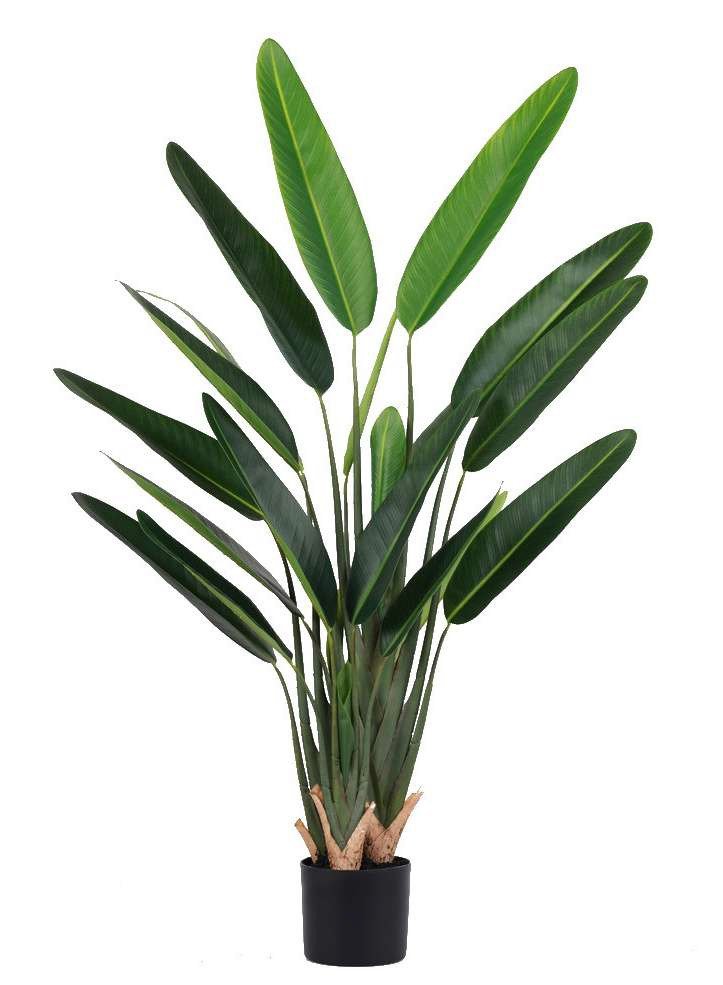 Deco World Artificial Traveler Palm Plant 3 Layer – 5.5 Feet