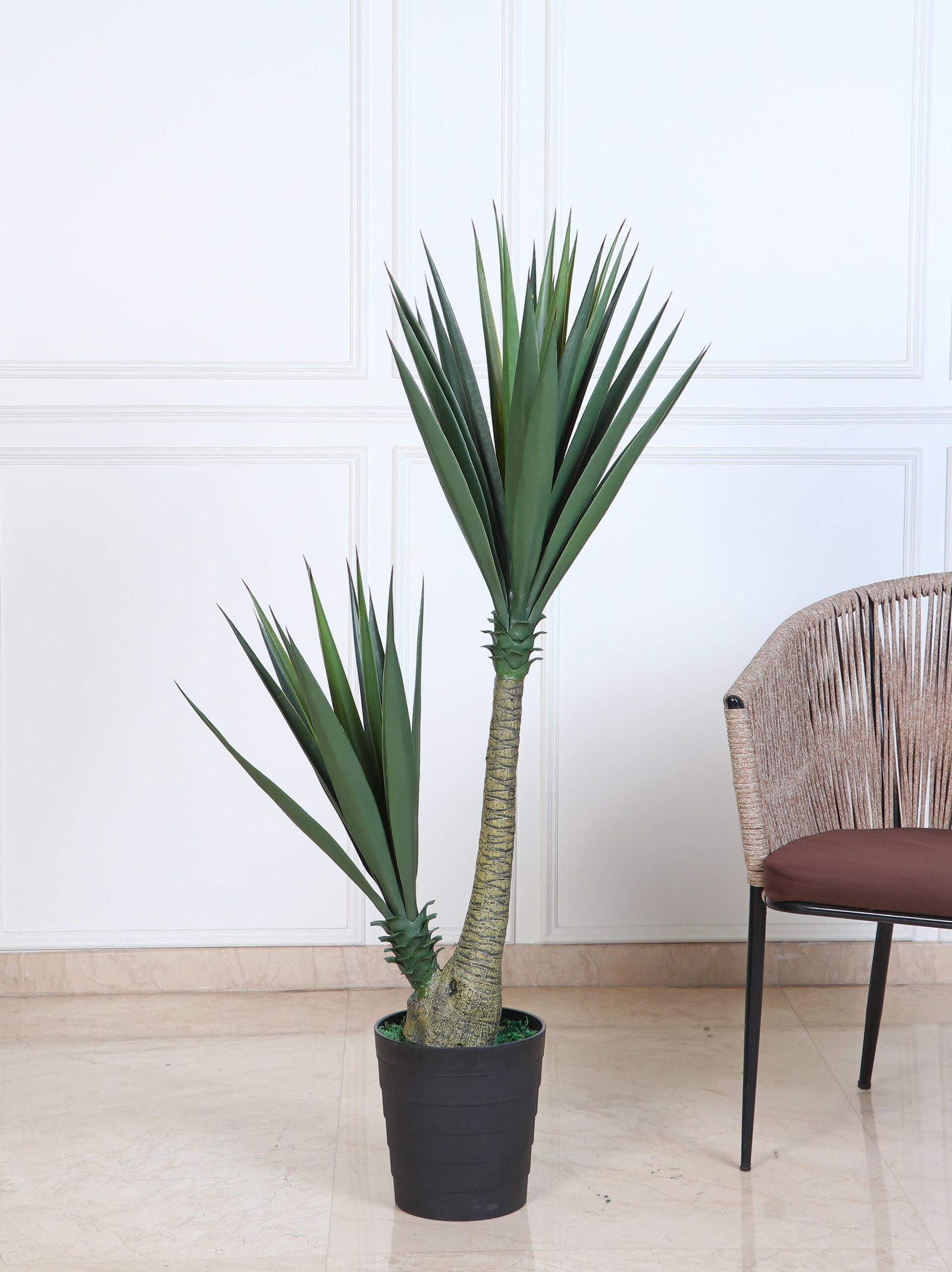 Deco World Artificial Yucca Plant – 4.4 Feet