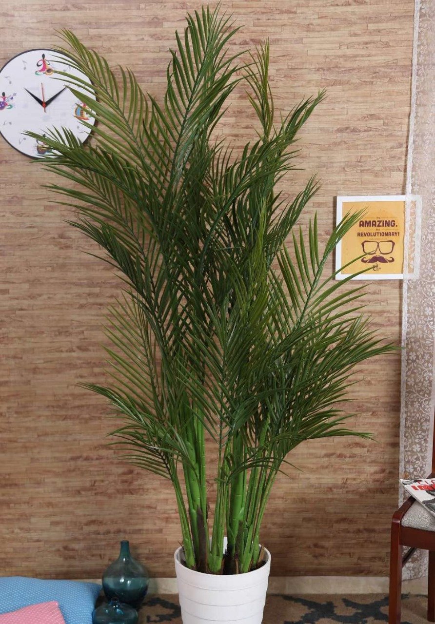 Deco World Artificial Paradise Palm Tree – 6 Stumps, 5.4 Feet