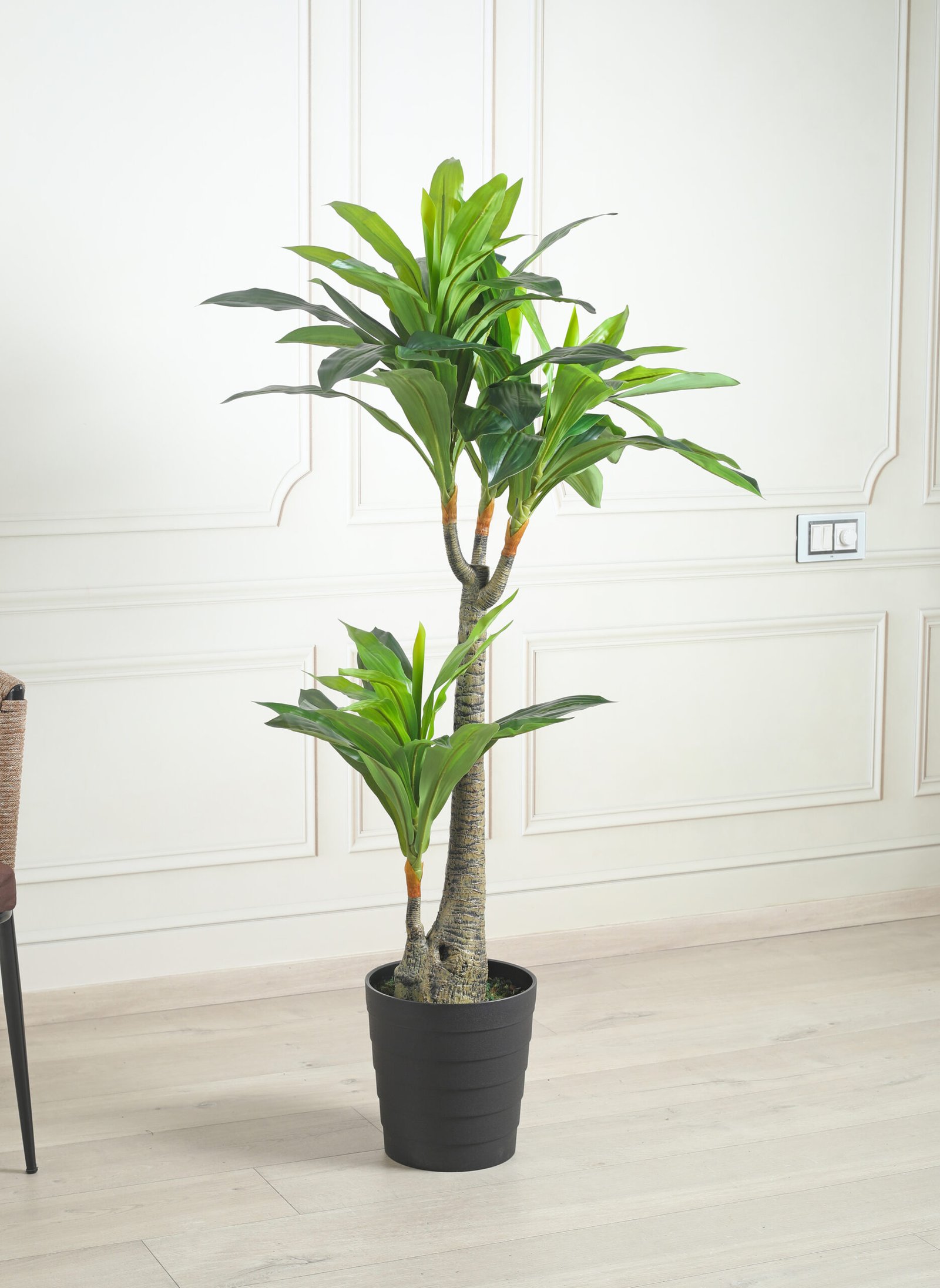 Deco World Artificial Dracaena Plant – 4.4 Feet