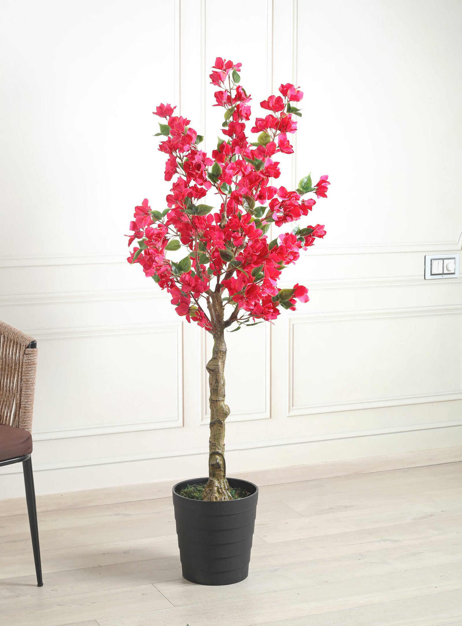 Deco World Artificial Bougainvillea Plant – 4.5 Feet