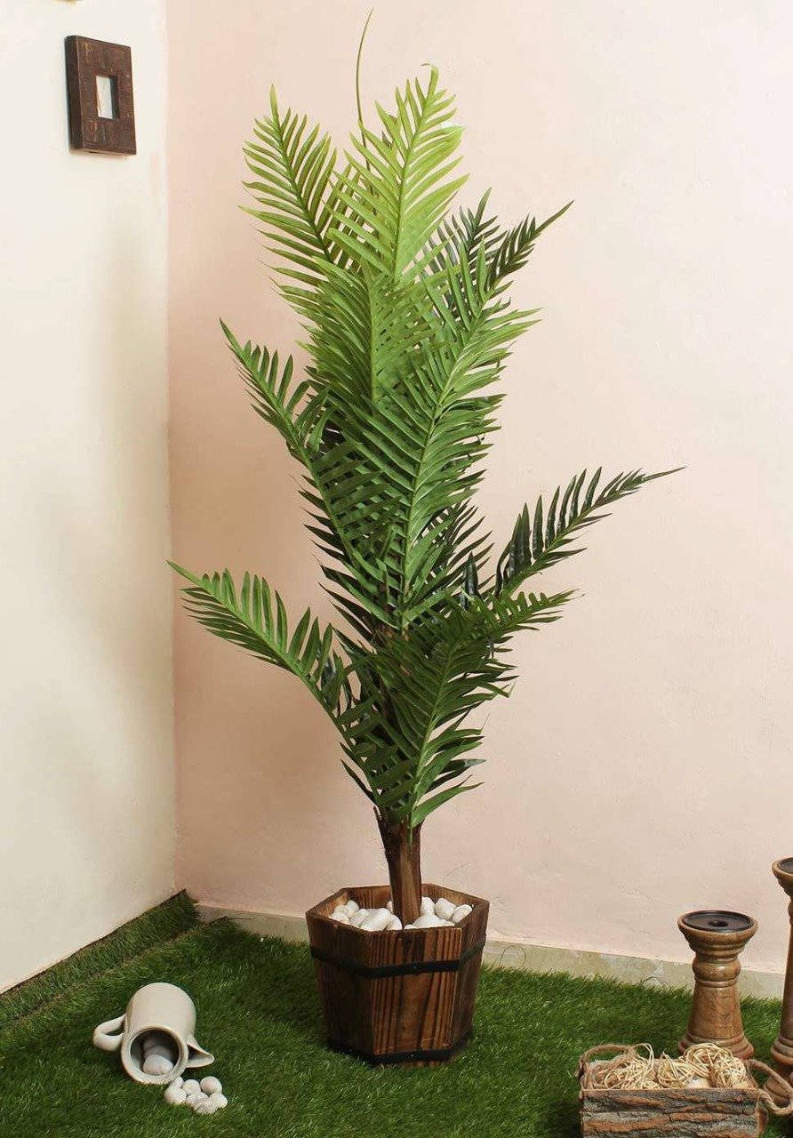 Deco World Artificial Areca Palm Tree – 4.4 Feet