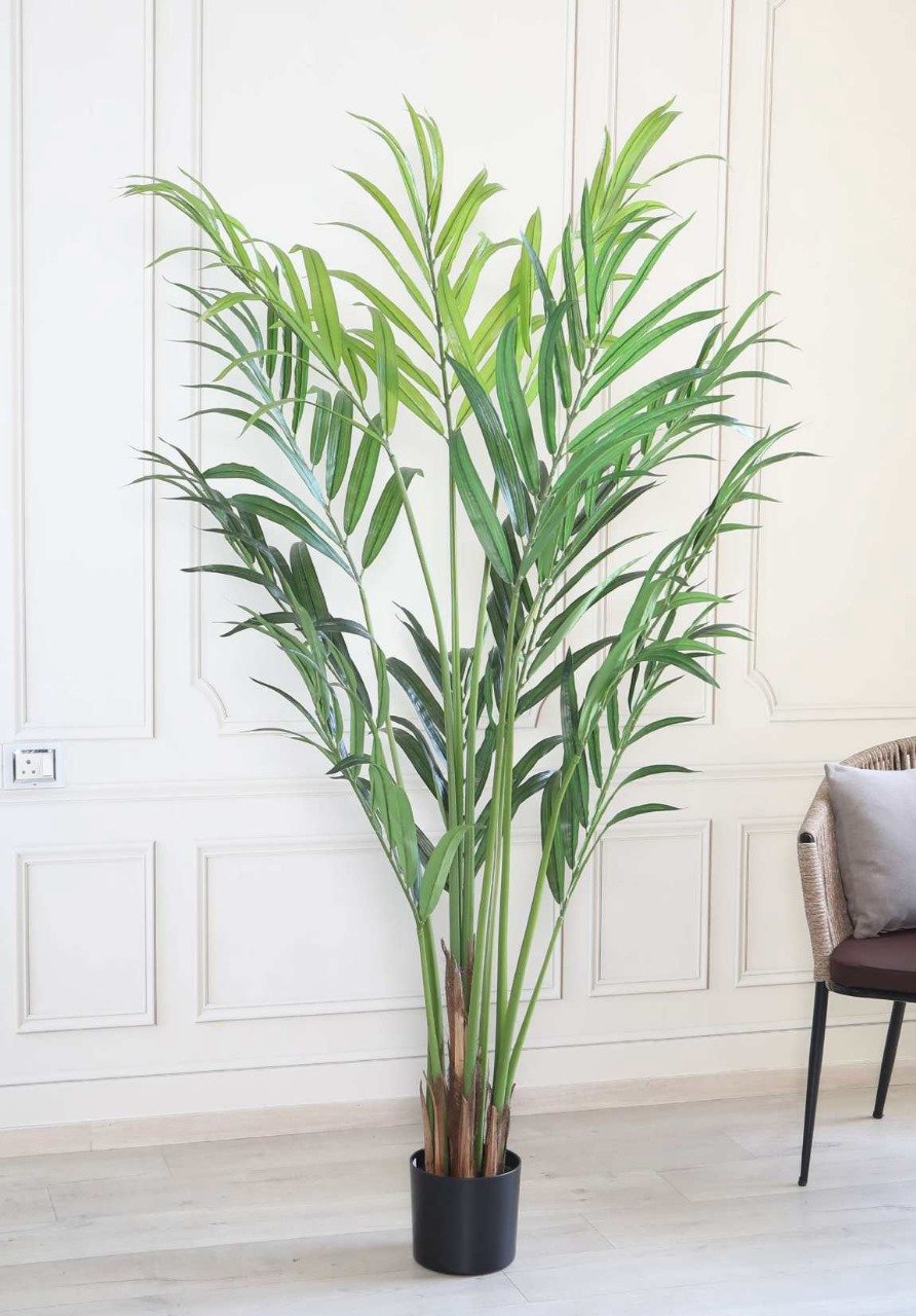 Artificial Bamboo Palm Tree with Pot – 6.5 Feet