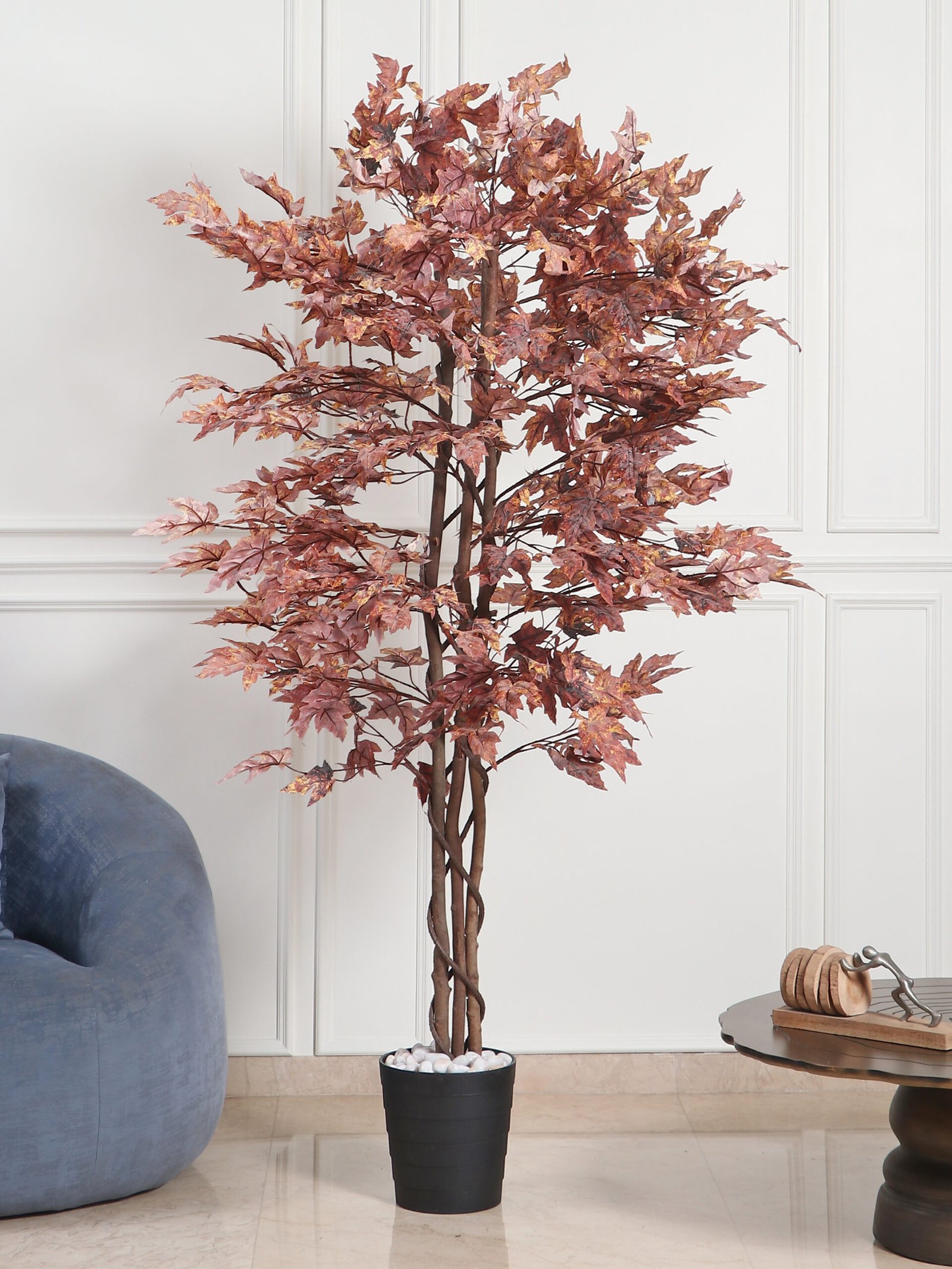 Artificial Plant 200 CM Autumn Maple Brown